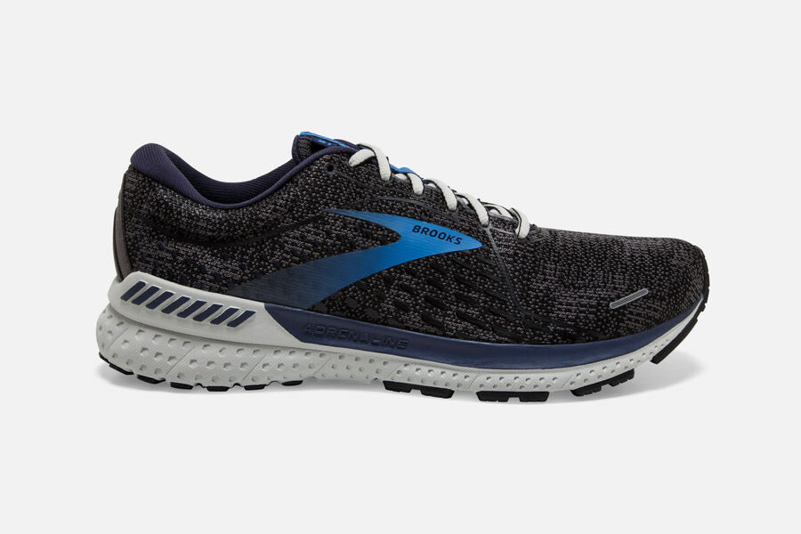 Brooks Adrenaline GTS 21 Men's Road Running Shoes Peacoat/Black/Blue
